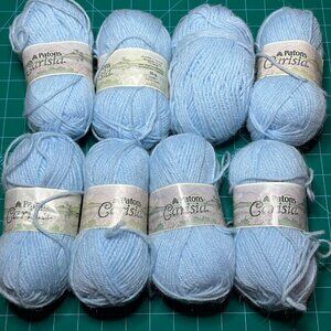 Patons Carisia Powder Blue Yarn Bundle